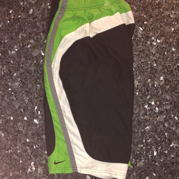 Nike Other - Nike green, grey, white, black swim trunks